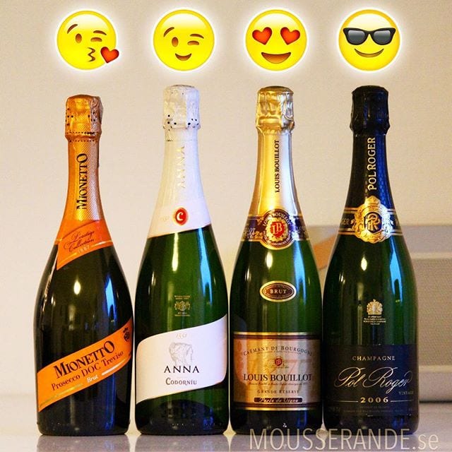 Rösta! Vad njuter du helst - prosecco, cava, crémant eller champagne? Ha en finfin fredag!