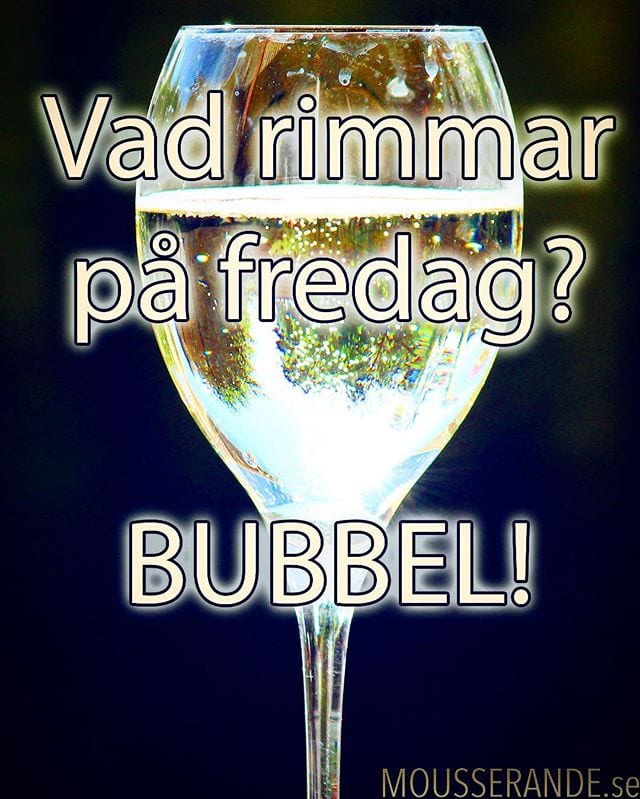 Hurra för fredagar!