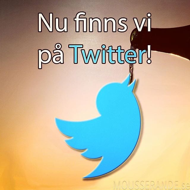 För att aldrig mer missa en viktig recension - följ 'mousserande_se' på Twitter!
Länk i bio!