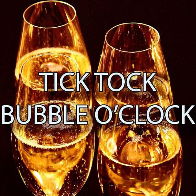 Bara en liten påminnelse! Tagga oss gärna i era bubbelbilder ikväll!