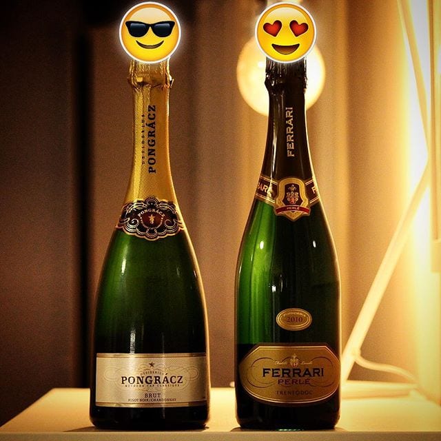 Emojirösta!
Vilken skall jag njuta i morgon?
? Pongrácz Brut (nr 7628, 129 kr)
 Ferrari Perlé (nr 90007; 199 kr)

@vinunic @vingruppen @janakewinegroup @ferraritrento @pongracz_sa