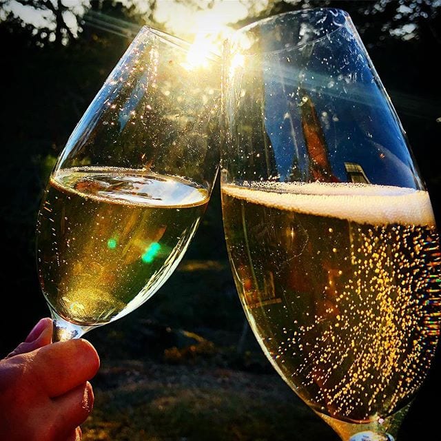 Ha en underbart bubblig fredag!
”Helt otroligt vad ett glas bubbel får ens stress att liksom bara rinna av en direkt”. Kan bara hålla med min motskålare
@orrefors @erikalagerbielke