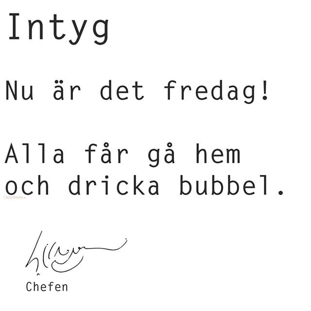 Det är bara att göra som chefen säger.