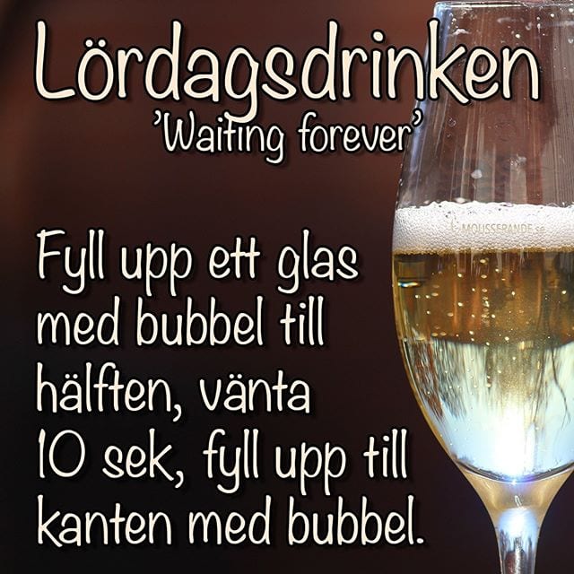 Bästa bubbeldrinken eller har ni någon annan åsikt?