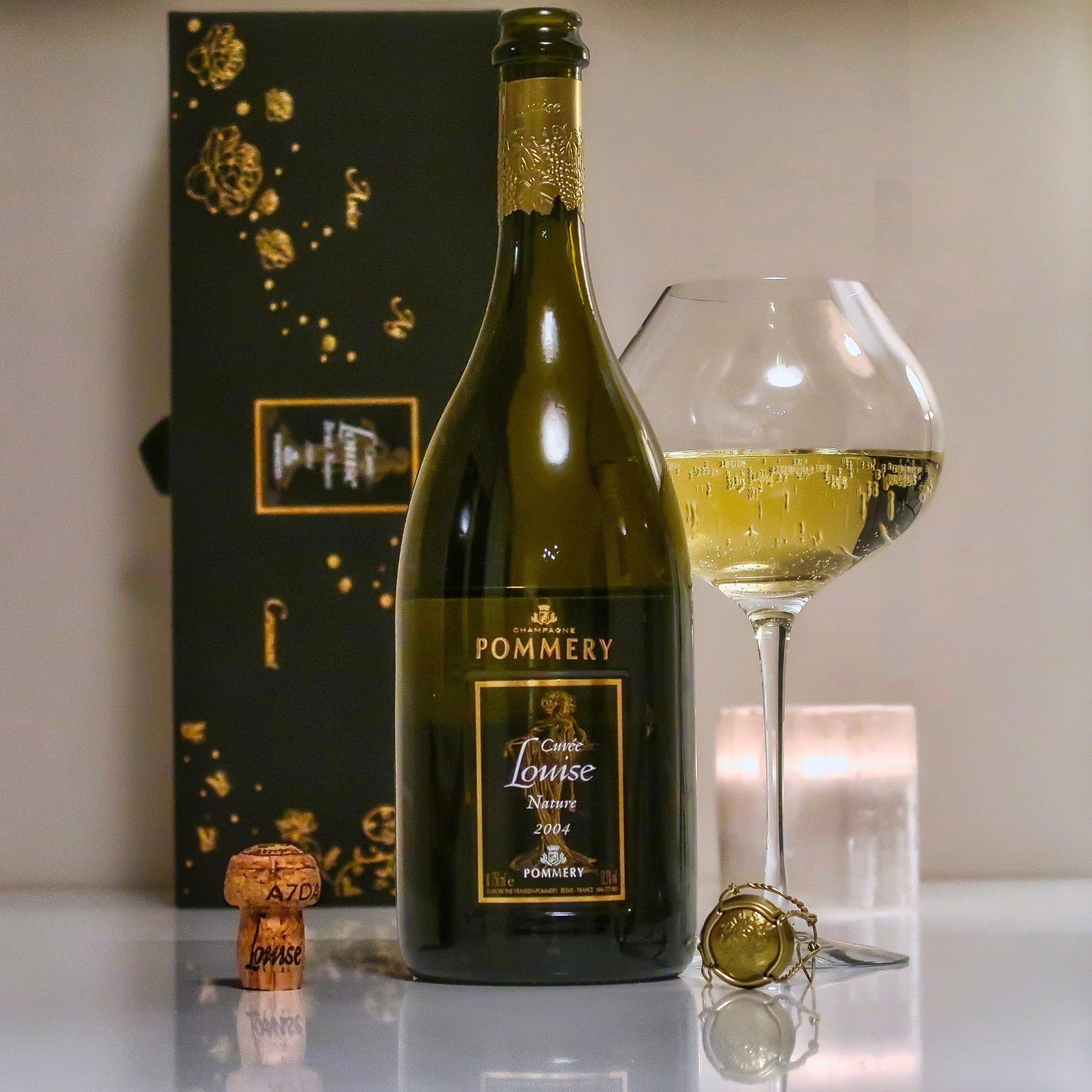 Pommery Cuvée Louise Brut Nature 2004 - Mousserande