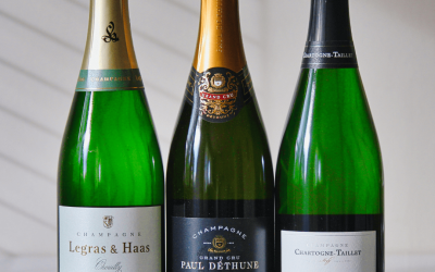 3 olika champagnestilar från Franska Vinlistan